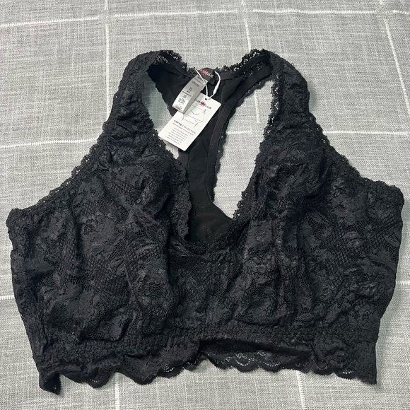 Cosabella Black Lace Bralette XL - Picture 3 of 11